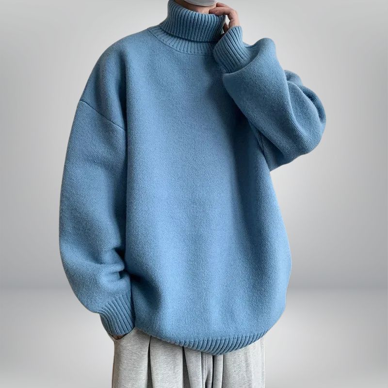 JACQUE | weicher Oversized Rollkragenpullover