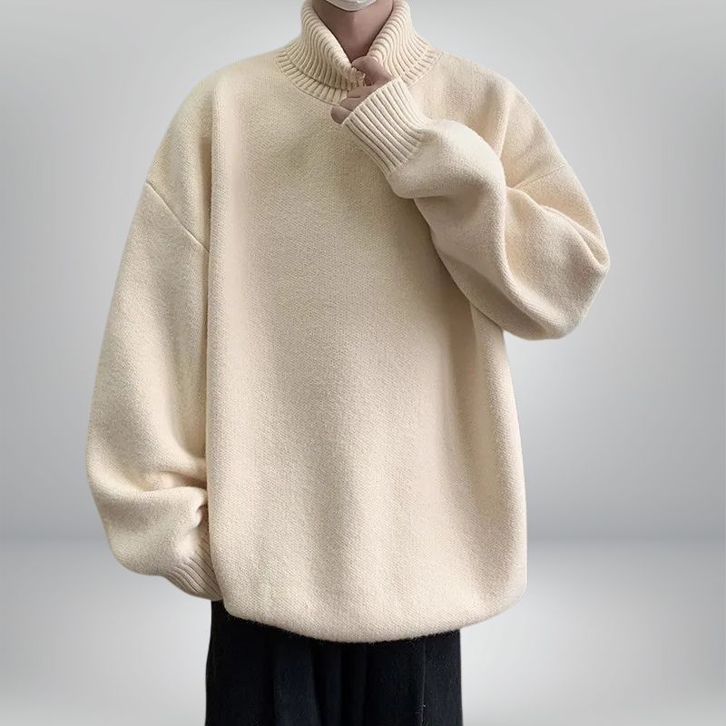 JACQUE | weicher Oversized Rollkragenpullover