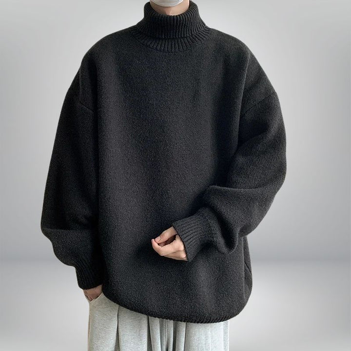 JACQUE | weicher Oversized Rollkragenpullover