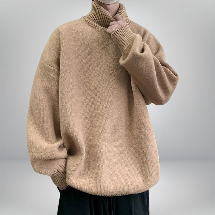 JACQUE | weicher Oversized Rollkragenpullover