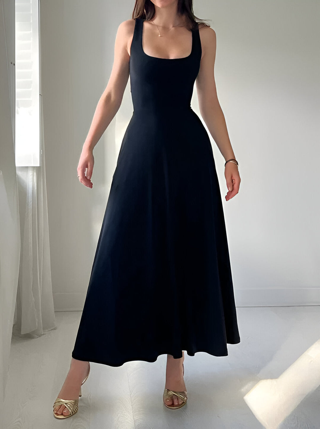 Klaudia - Midi-Kleid fur damen