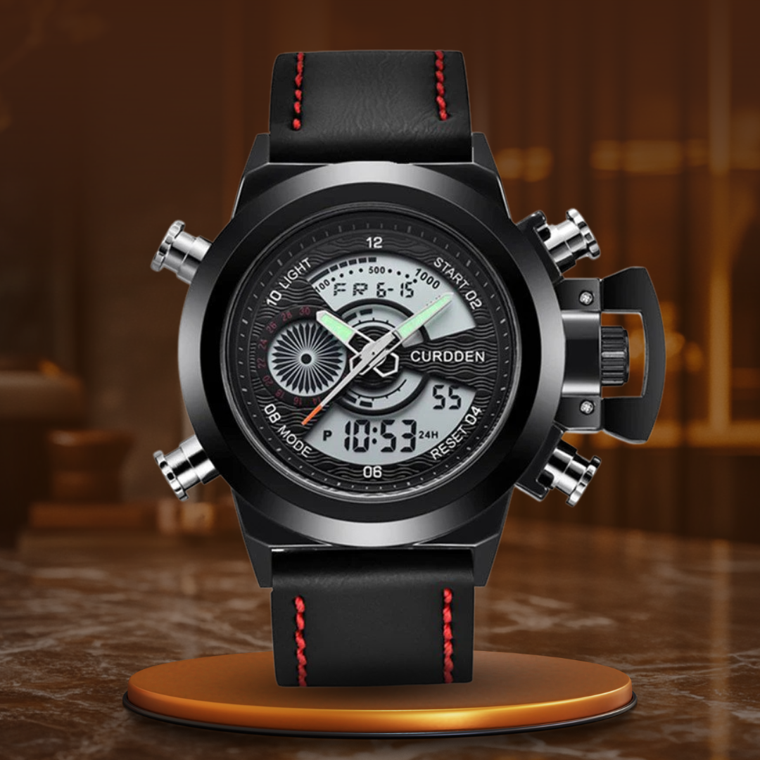 Dual Time Fashion Chronographenuhr