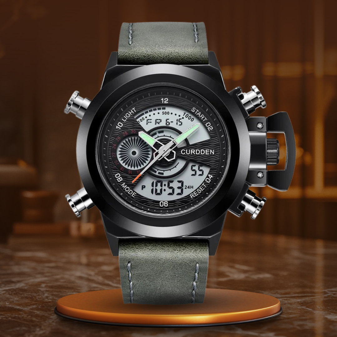 Dual Time Fashion Chronographenuhr