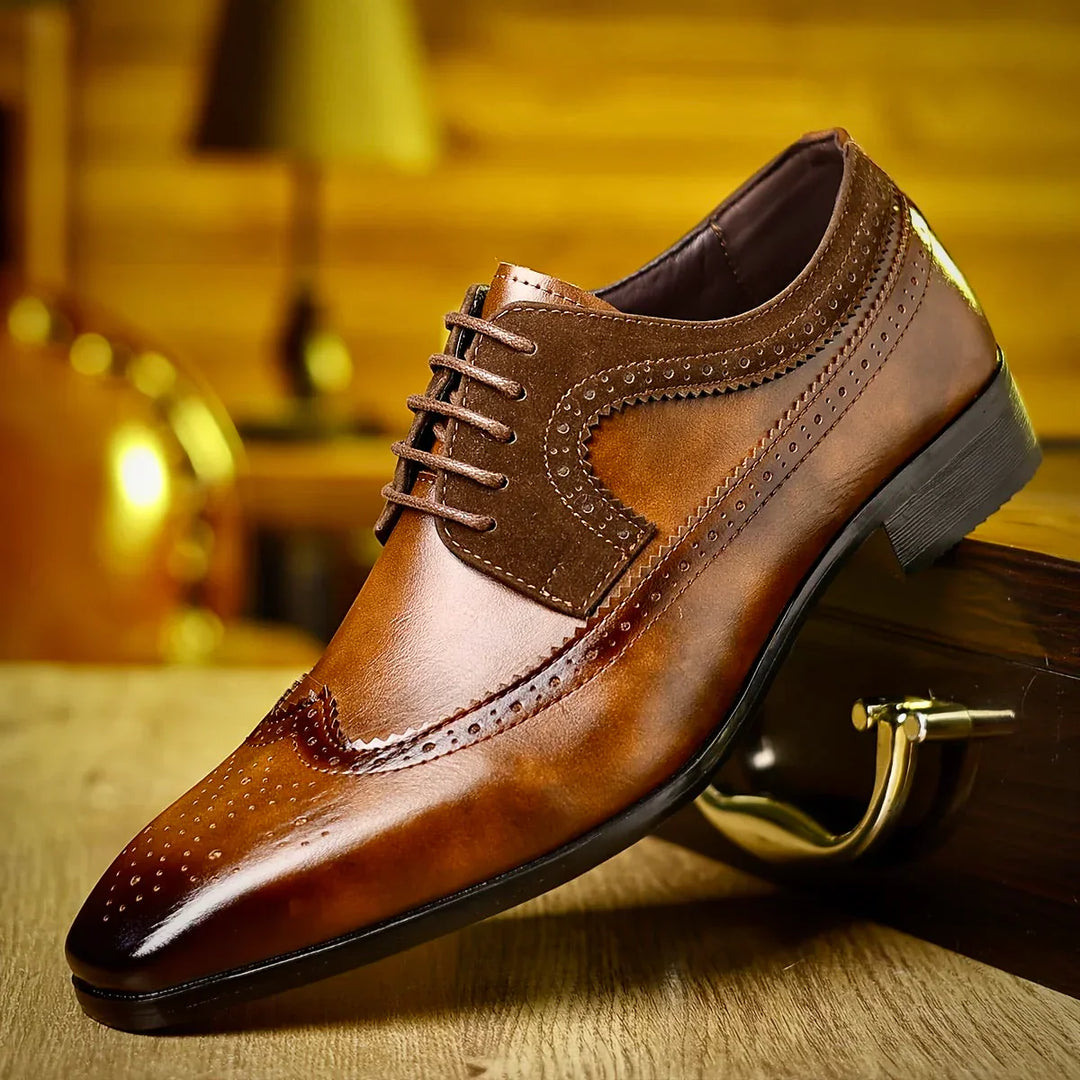 Alexander Prescott Lederschuhe im Kleidstil