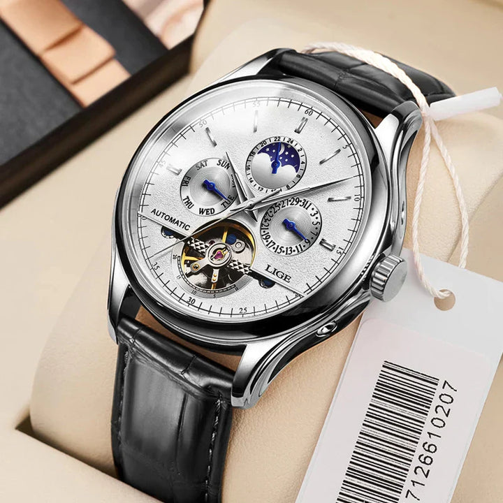 Automatik-Uhr mit mechanischem Tourbillon