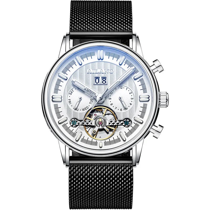 Modische wasserdichte Tourbillon-Uhr