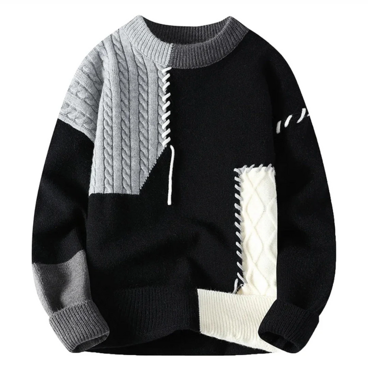 Luc | Patchwork Pullover