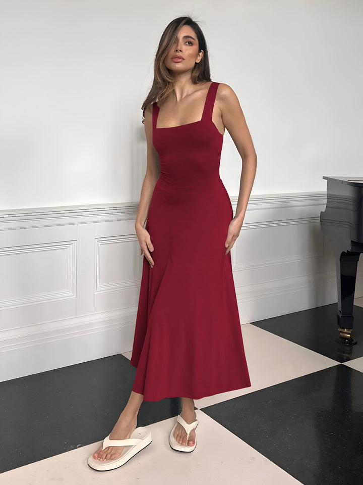 Klaudia - Midi-Kleid fur damen