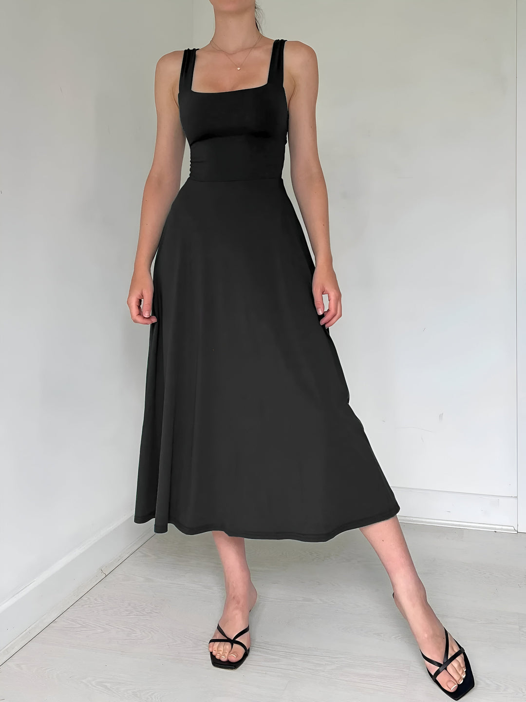 Klaudia - Midi-Kleid fur damen