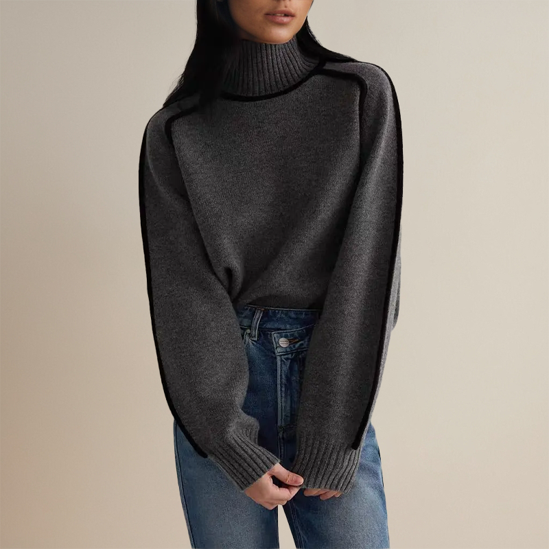 Emilie | Weicher Rollkragenpullover