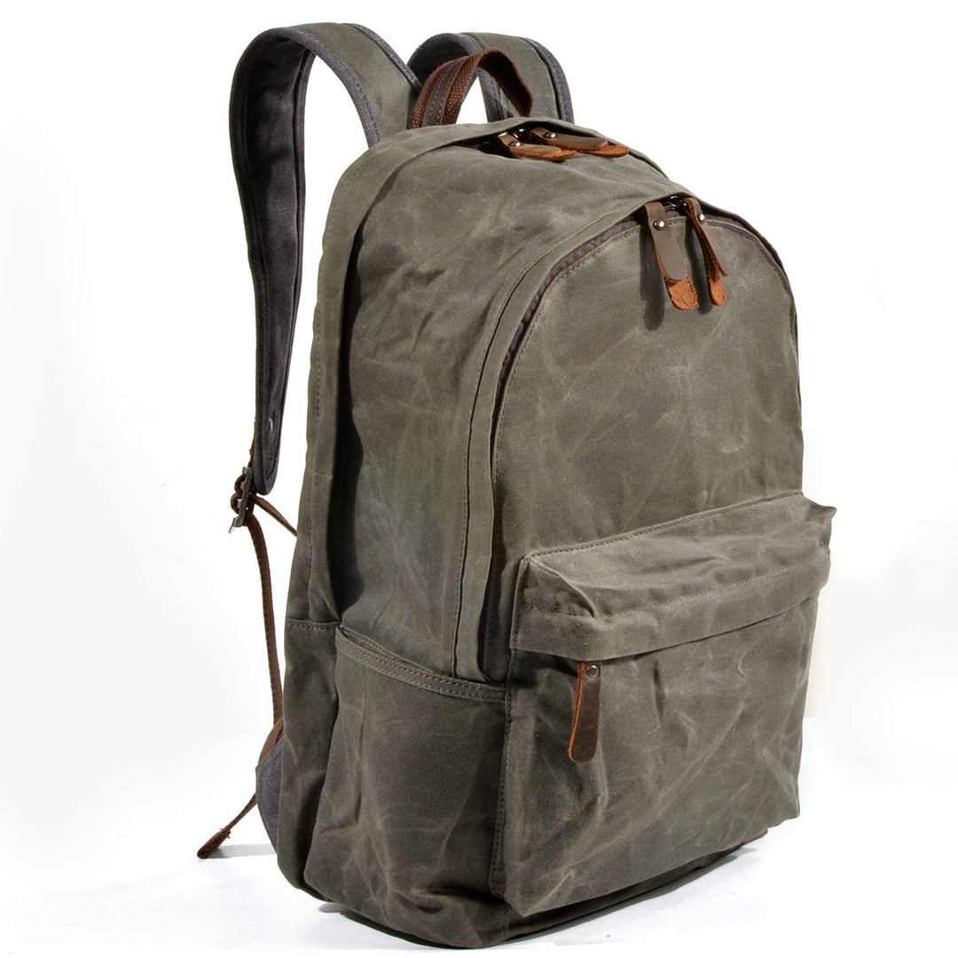 Vintage Canvas Rucksack | AMSTERDAM